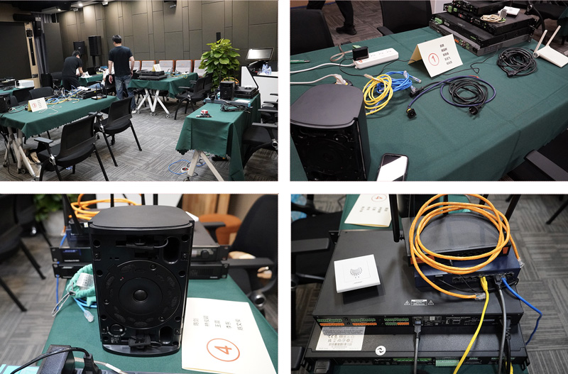 Bose Pro 实操认证培训实战场地,音视频设备安装调试场景